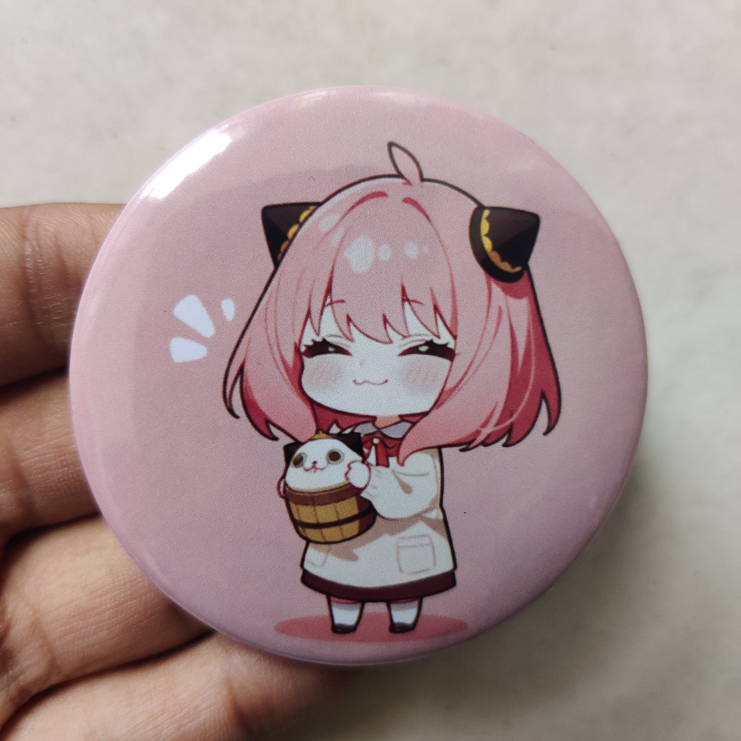 Anya loves peanuts Badge
