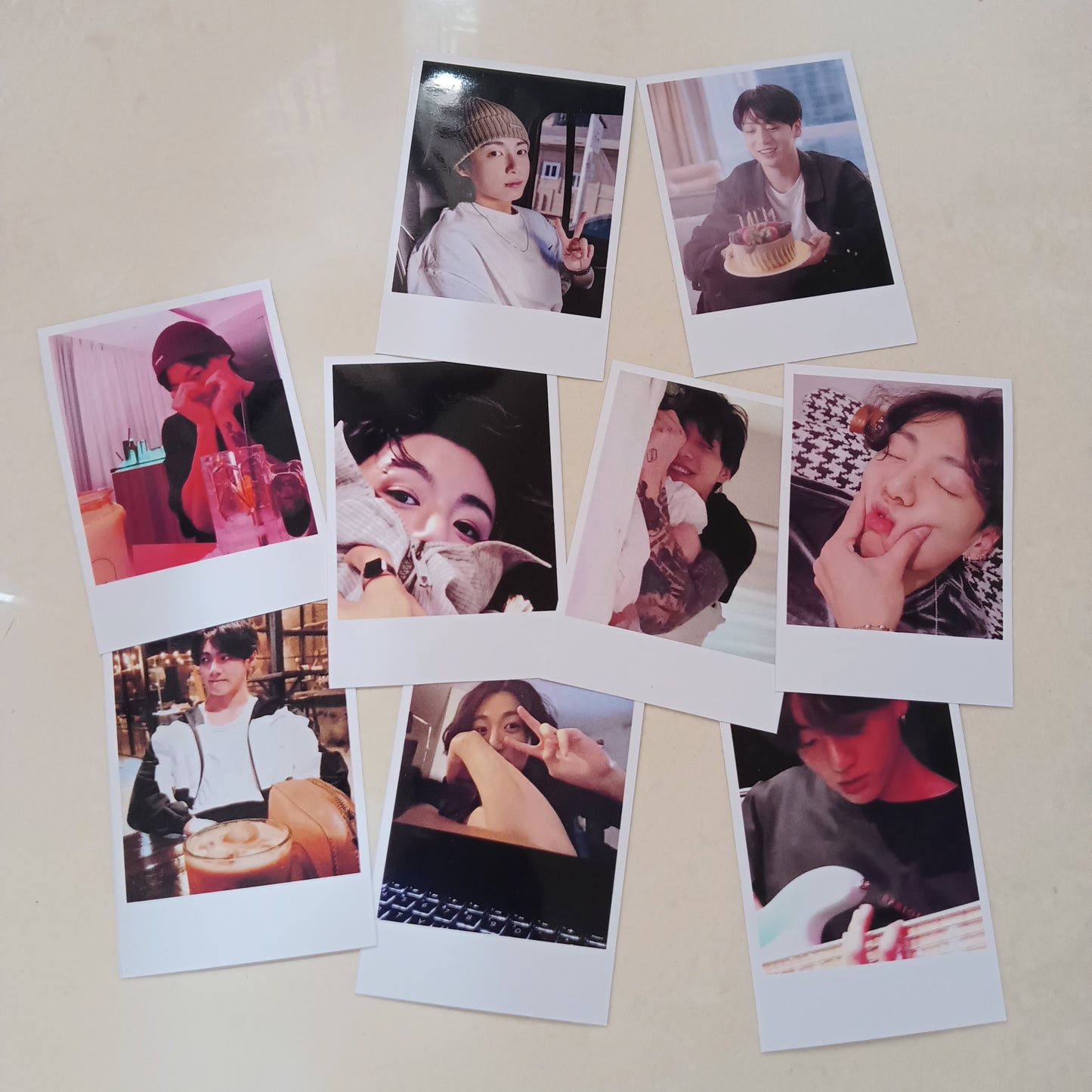 Boyfriend Jungkook prints Set of 9