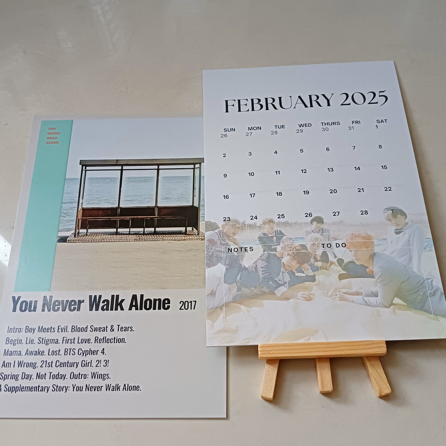 Borahae - BTS Album Calendar 2025-2026