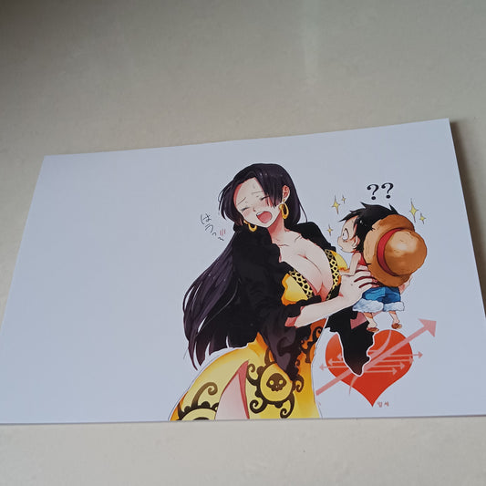 Lovesick Boa Hancock One Piece wall poster