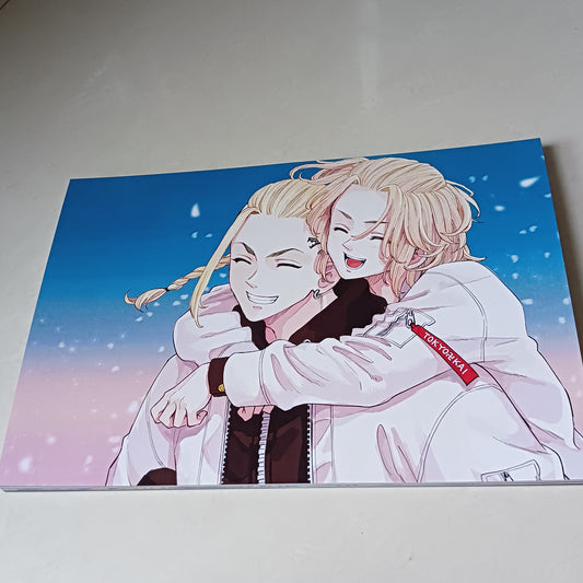 Mikey and Draken Tokyo Revengers wall poster