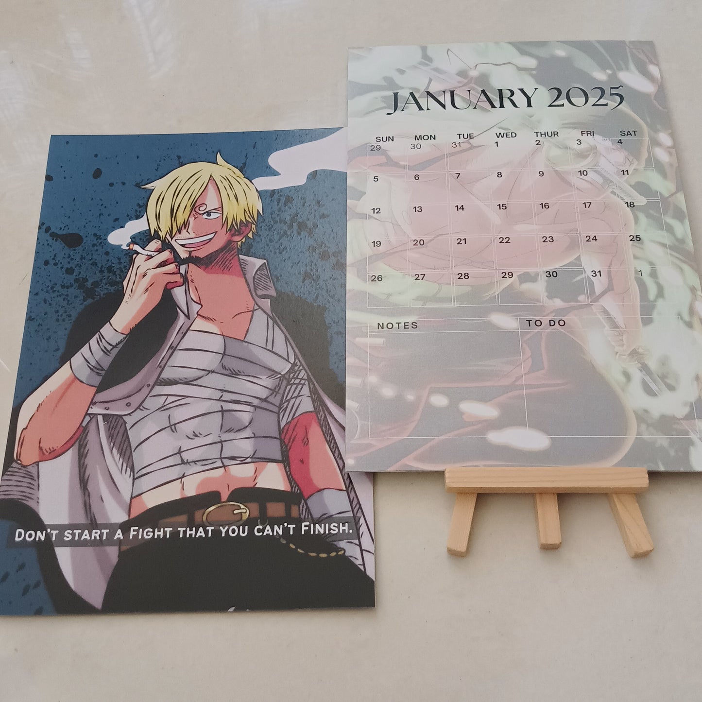 For My Dreams - One Piece Calendar 2025-2026