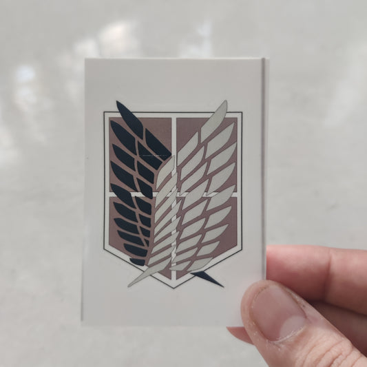 Survey Corps die-cut sticker