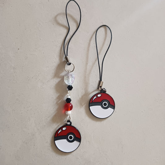 Pokemon Ball Enamel Charm
