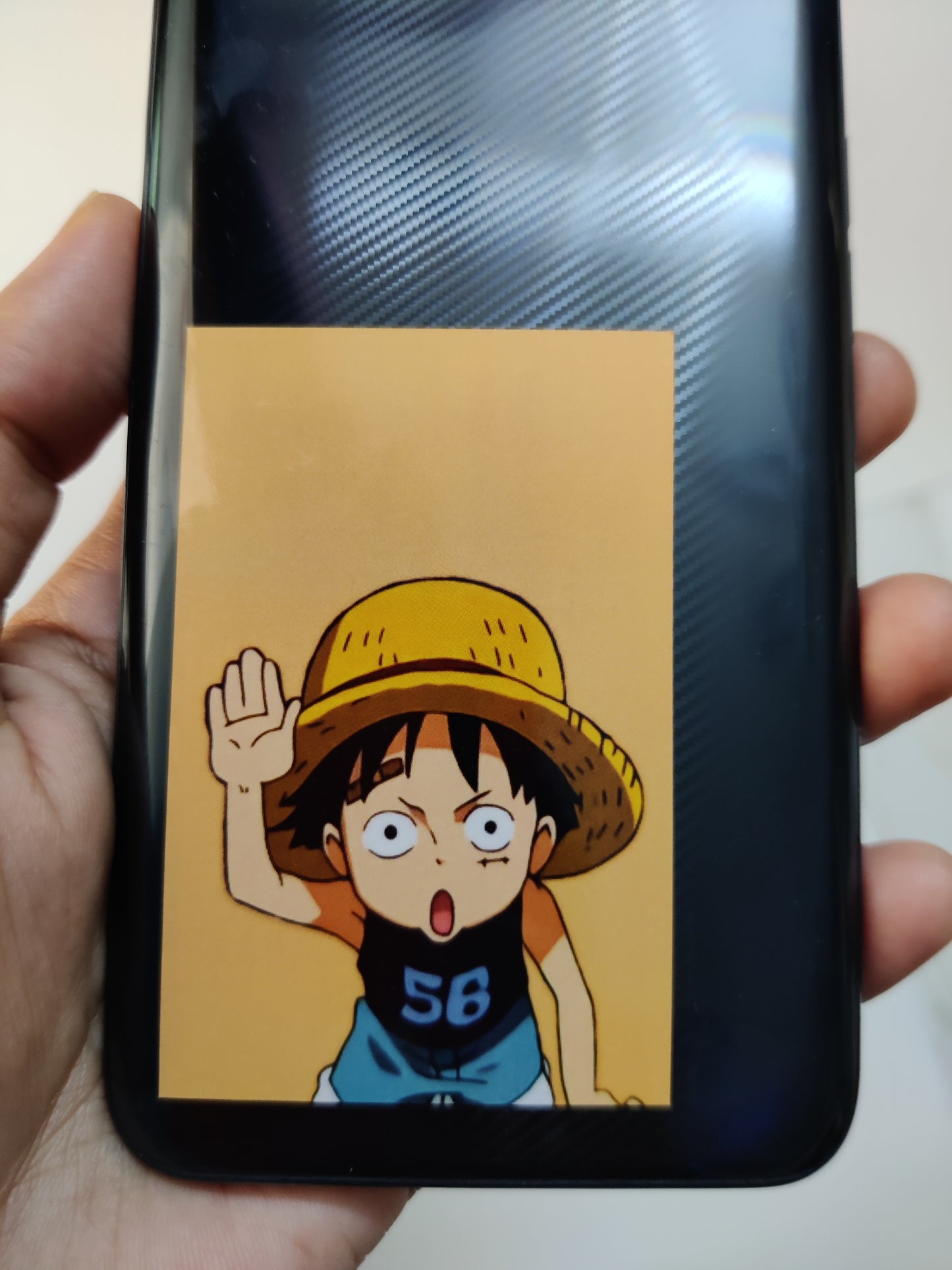Kid Luffy yo basic sticker