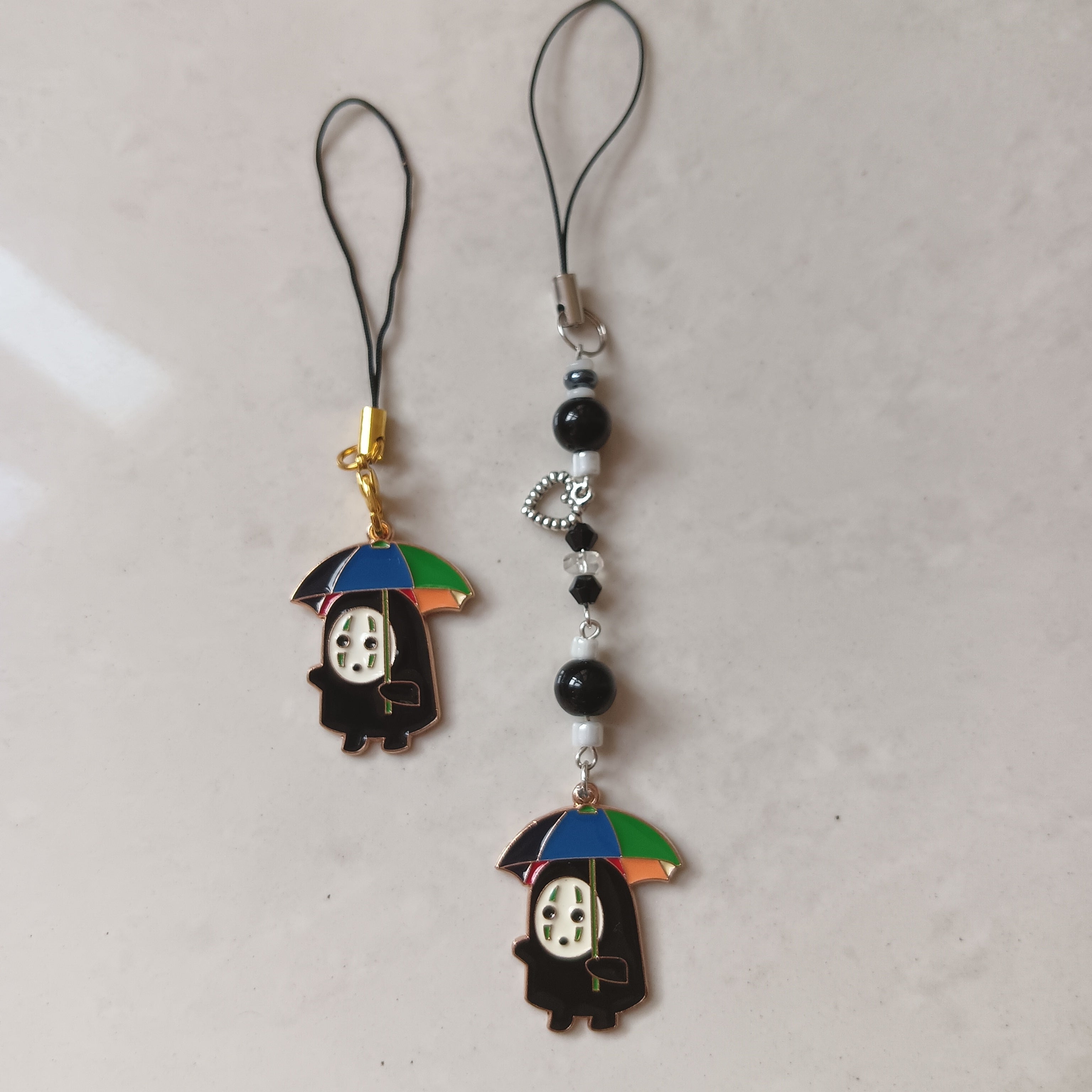 No Face Studio Ghibli Enamel Charm – Dipped in Doodles