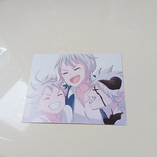 Asta and Liebe Black Clover wall poster combo of 2 A5