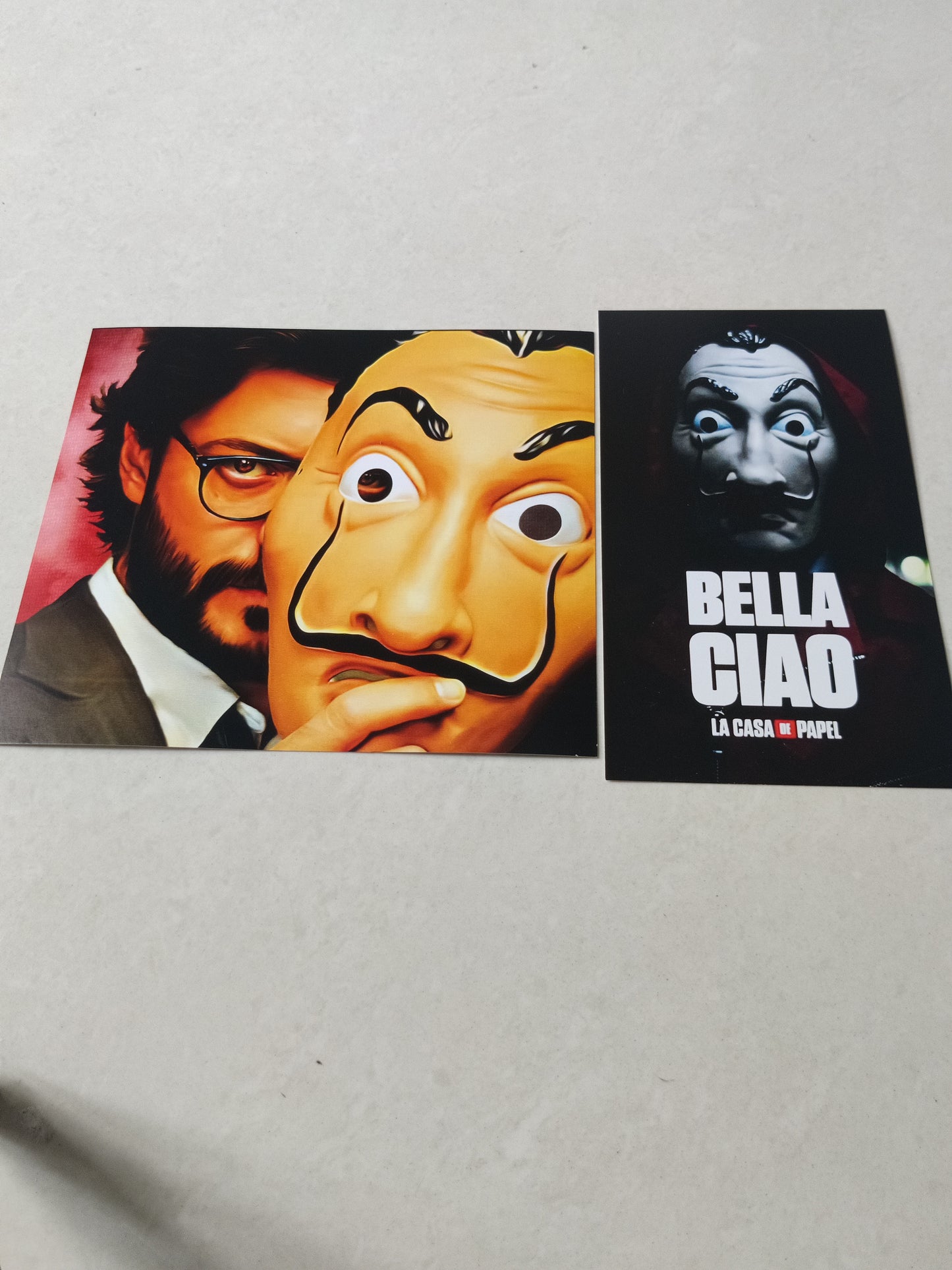 Money heist wall poster combo of 2