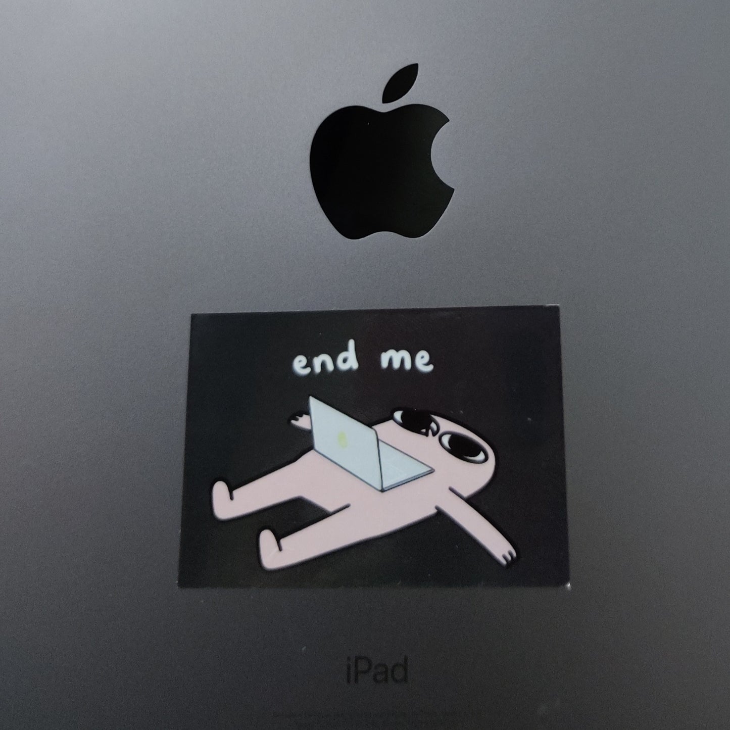 End me basic sticker