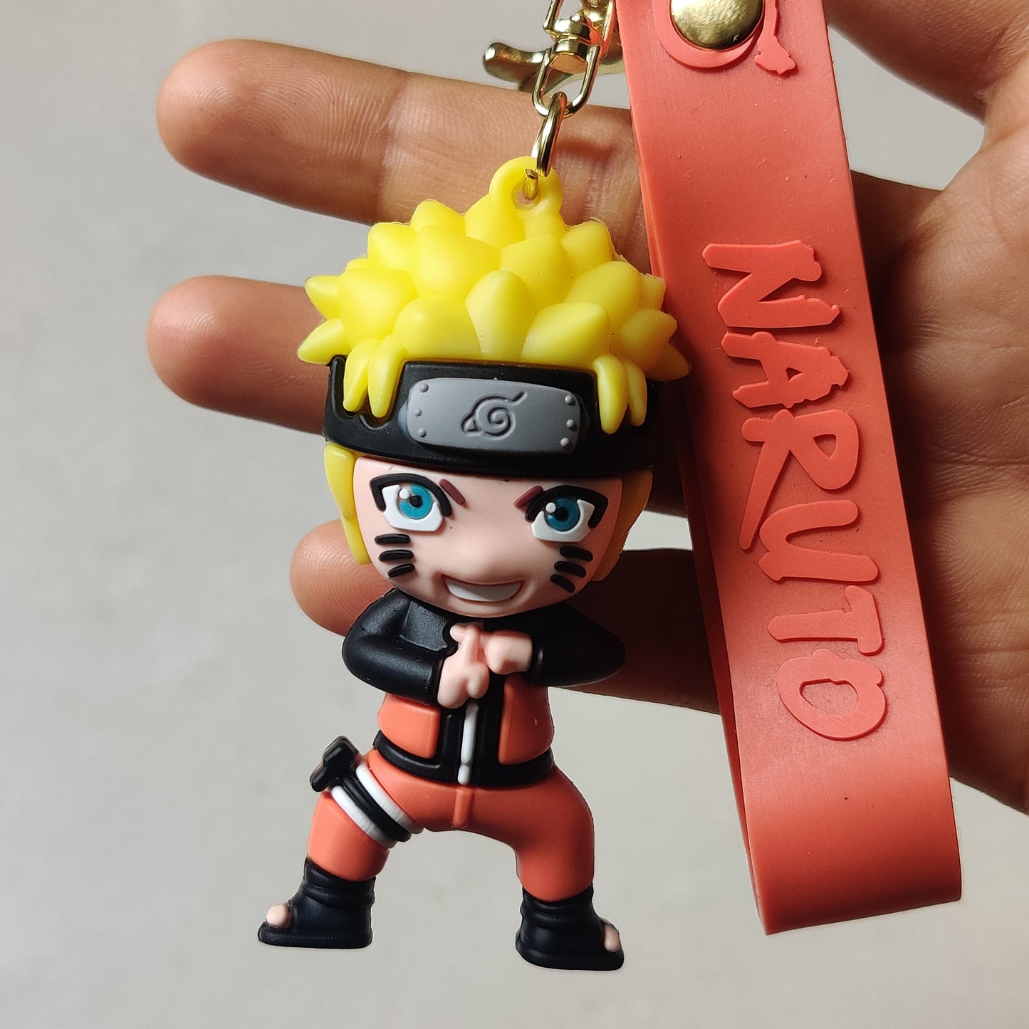 Naruto Rubber keychain