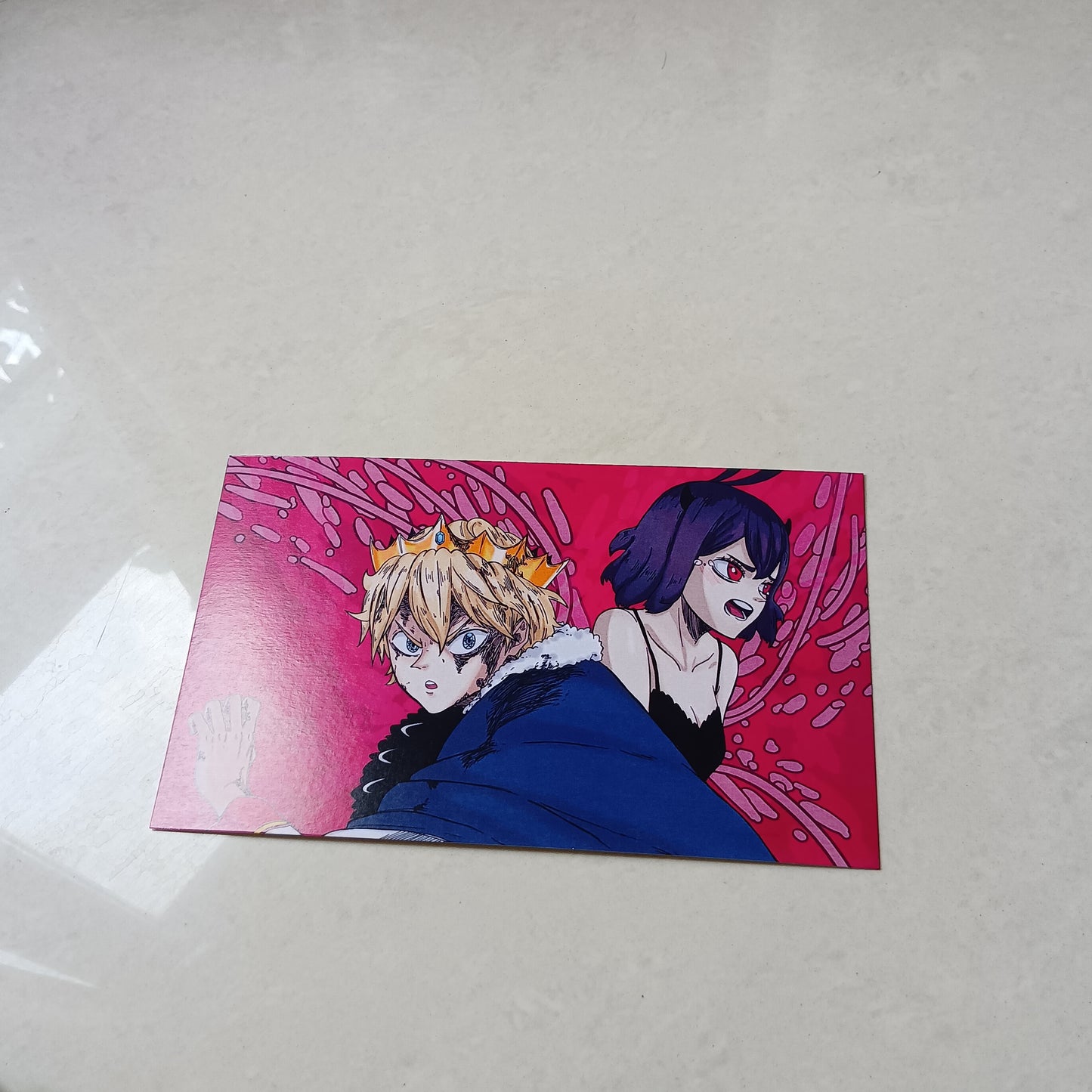 Asta and Noelle Black Clover wall poster combo of 2 A5