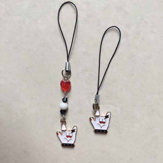 Yolo Hand Enamel Charm