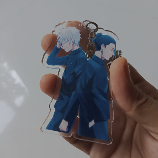 Gojo Geto acrylic keychain (double sided)
