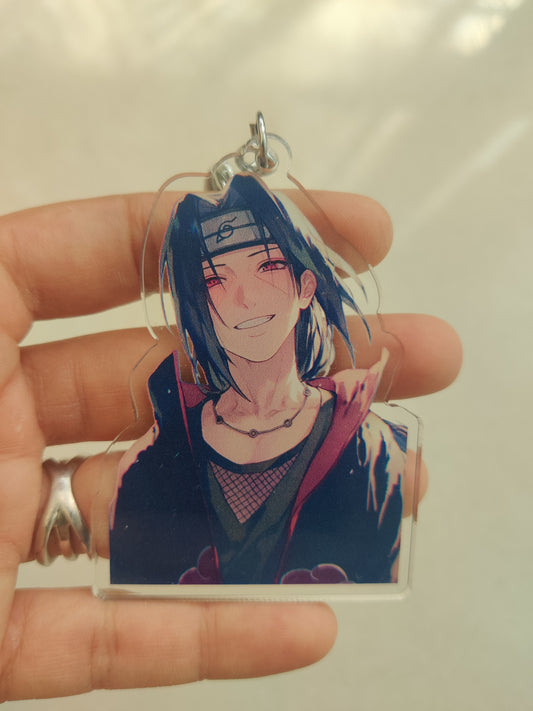 Itachi acrylic keychain (double sided)