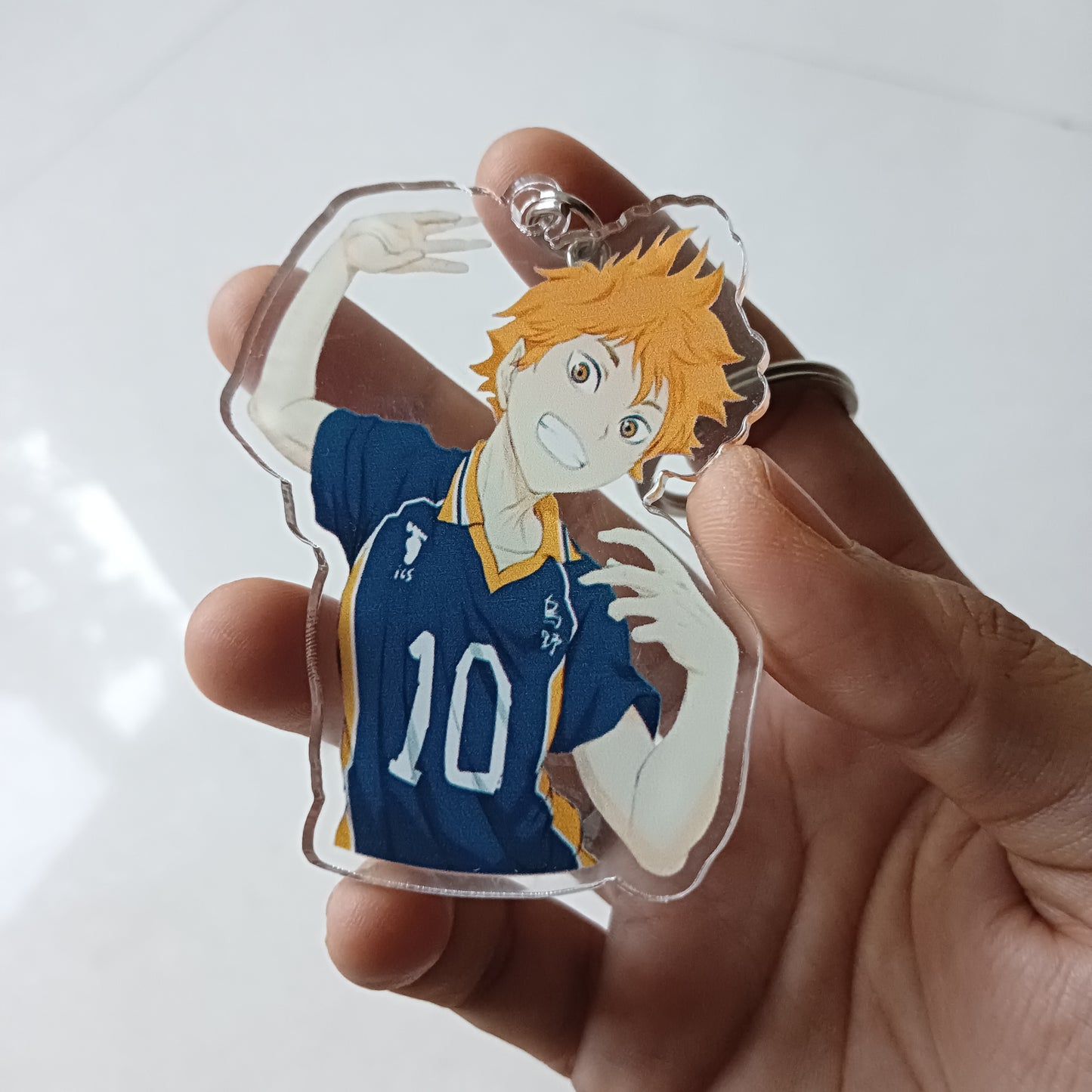 Hinata Haikyuu acrylic keychain (double sided)