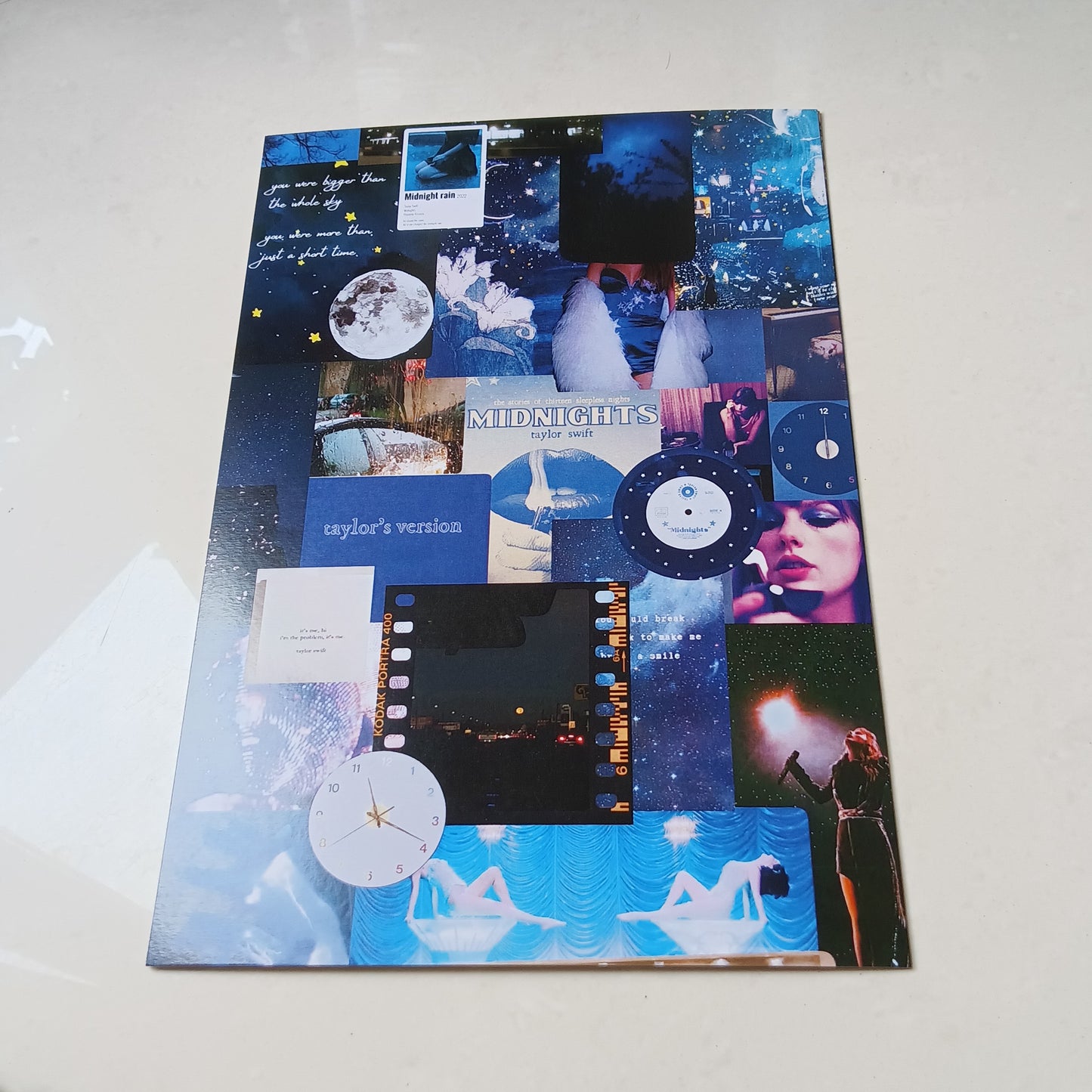 Taylor Swift Midnights aesthetic wall poster | Style 2