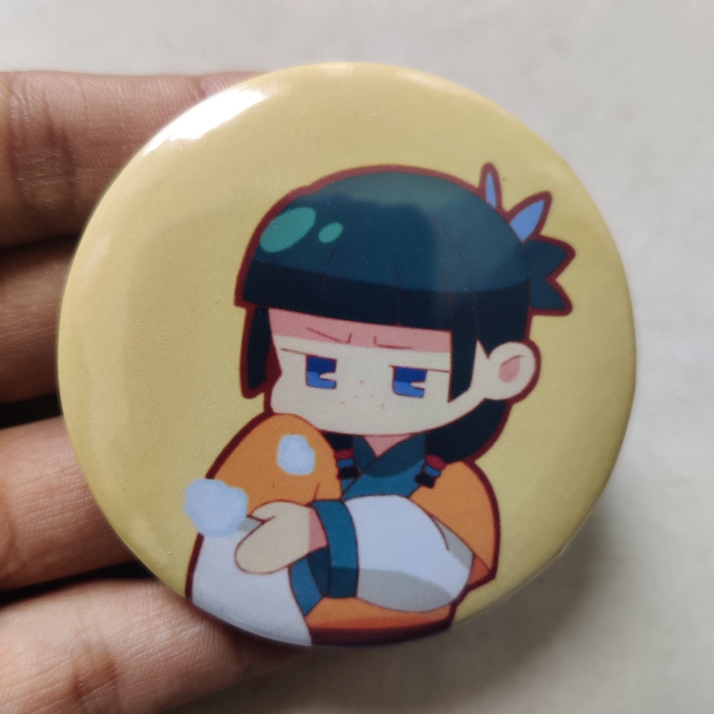 Jinshi and Maomao Matching Badges