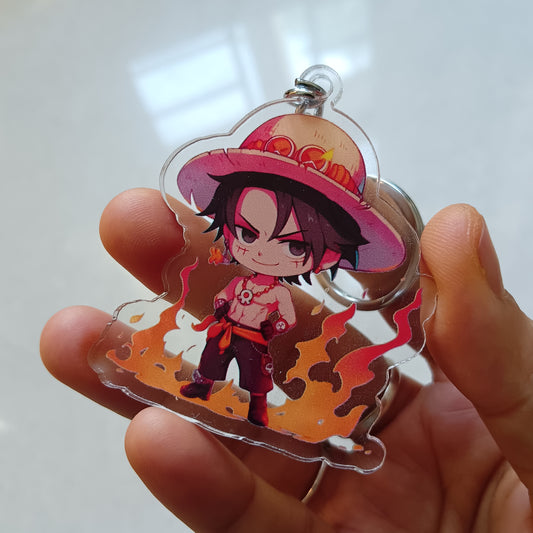 Ace acrylic keychain (double sided)