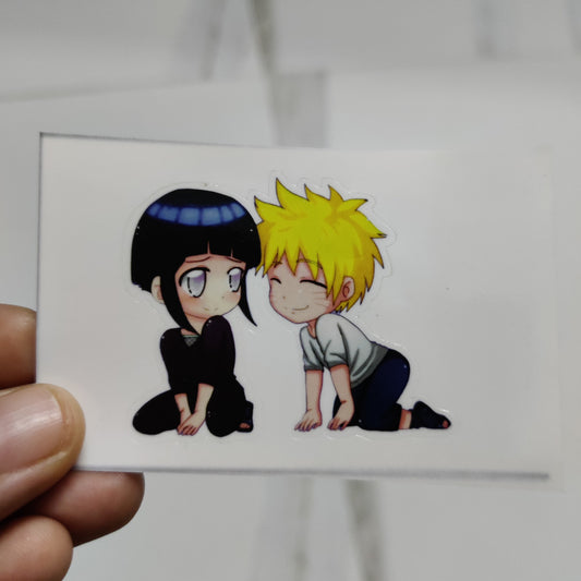 Naruhina die-cut sticker