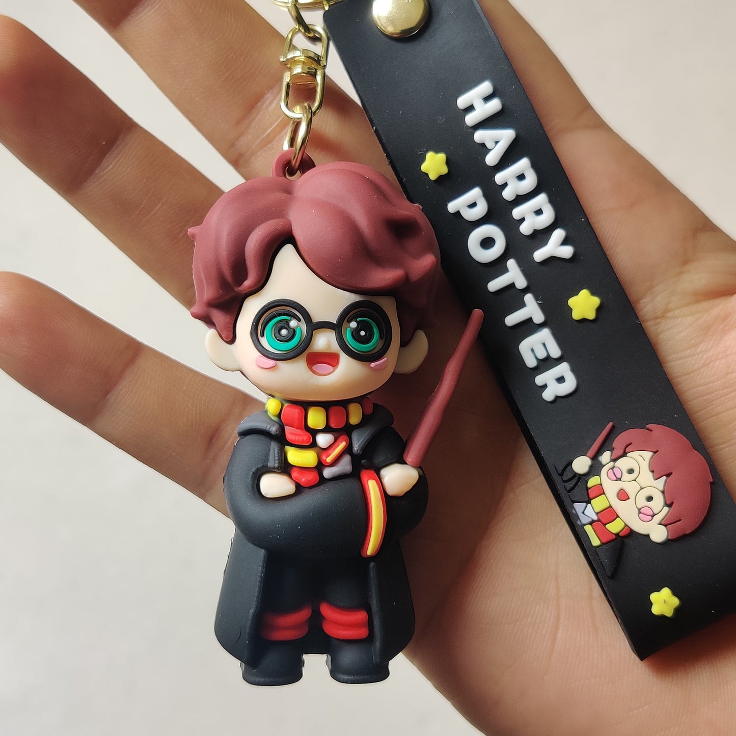 Harry Potter Rubber keychain