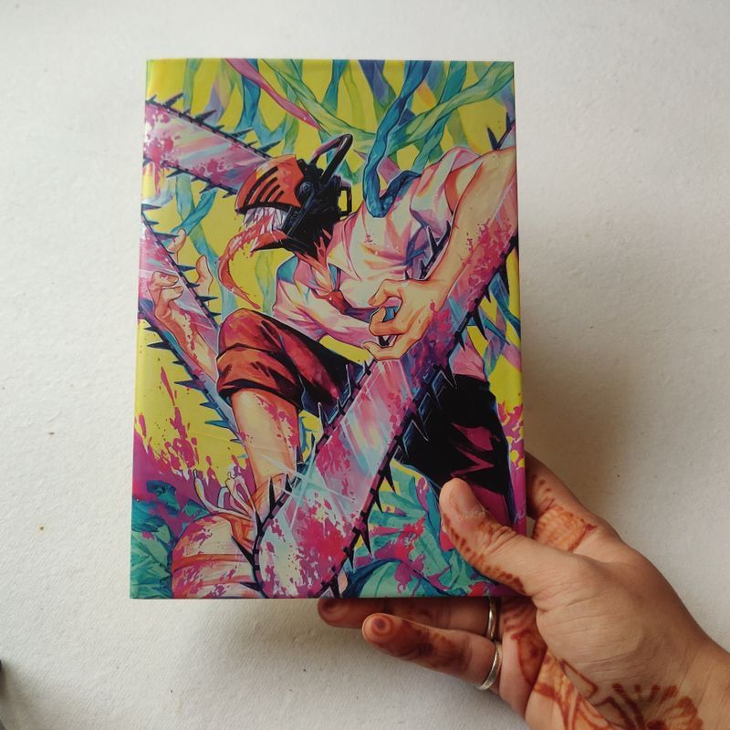 Chainsawman plain A5 notebook