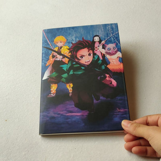 Demon Slayer squad plain A5 notebook