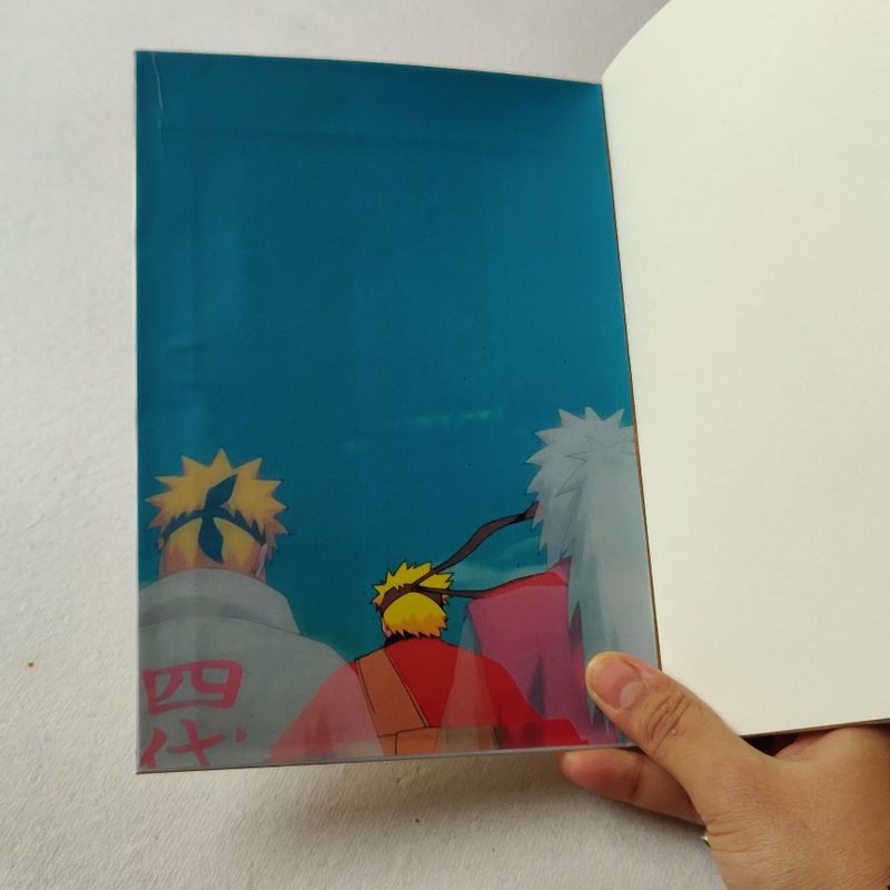 Naruto Uzumaki plain A5 notebook