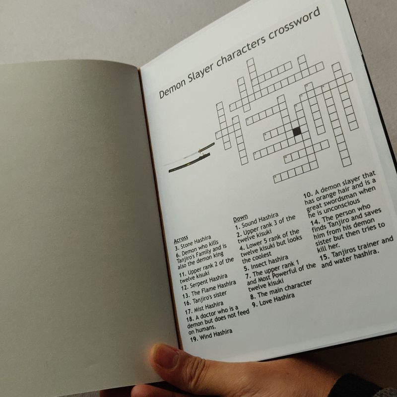 Nezuko plain A5 notebook