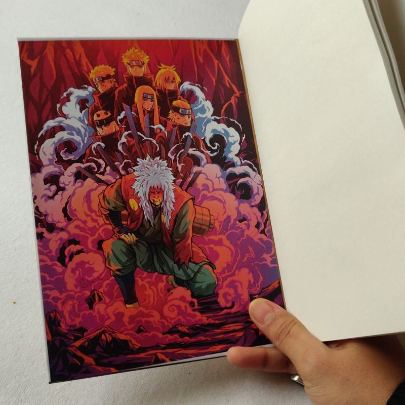 Jiraiya plain A5 notebook