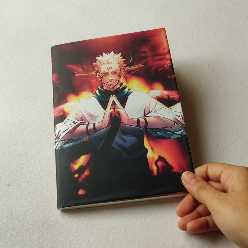 Sukuna plain A5 notebook