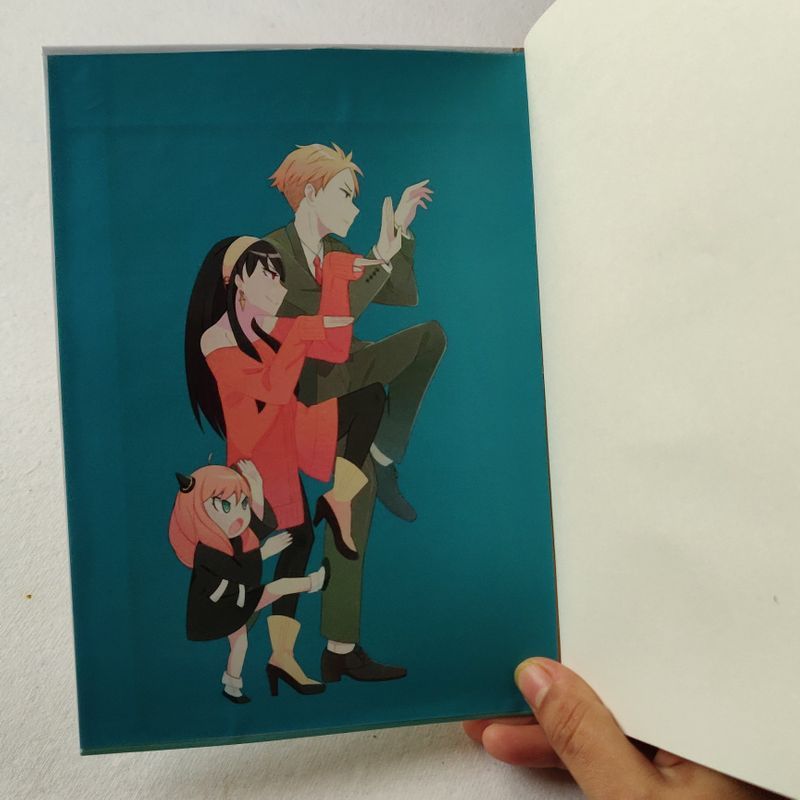 Spy Family plain A5 notebook