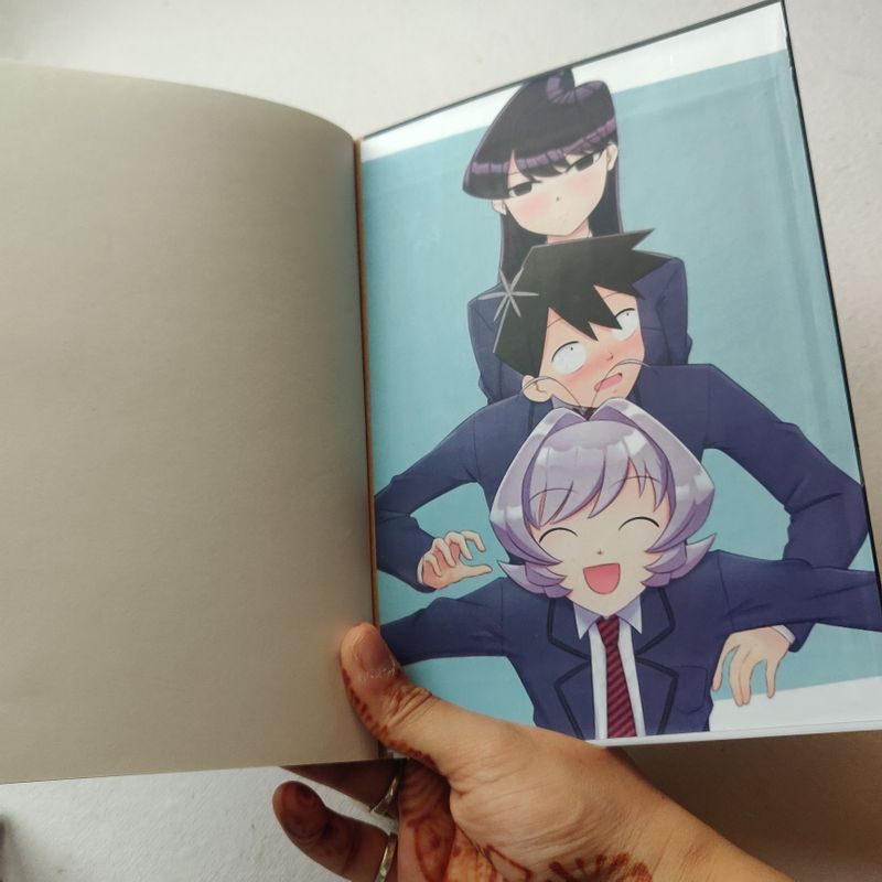 Komi Shoko plain A5 notebook