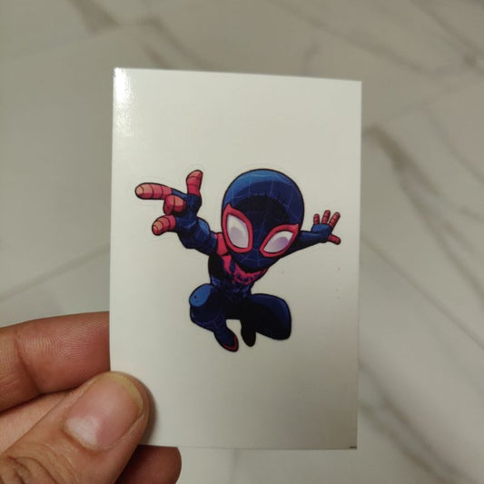 Spiderman die-cut sticker