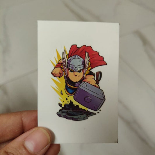 Thor die-cut sticker