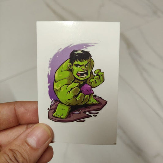 Hulk die-cut sticker