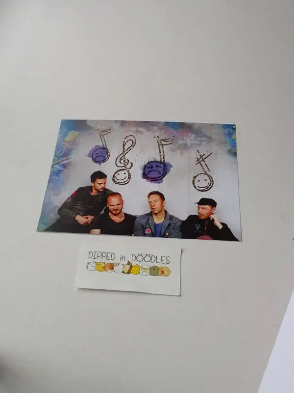 Coldplay combo of 2 A5 wall poster