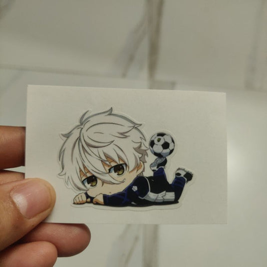Seishiro Nagi die-cut sticker