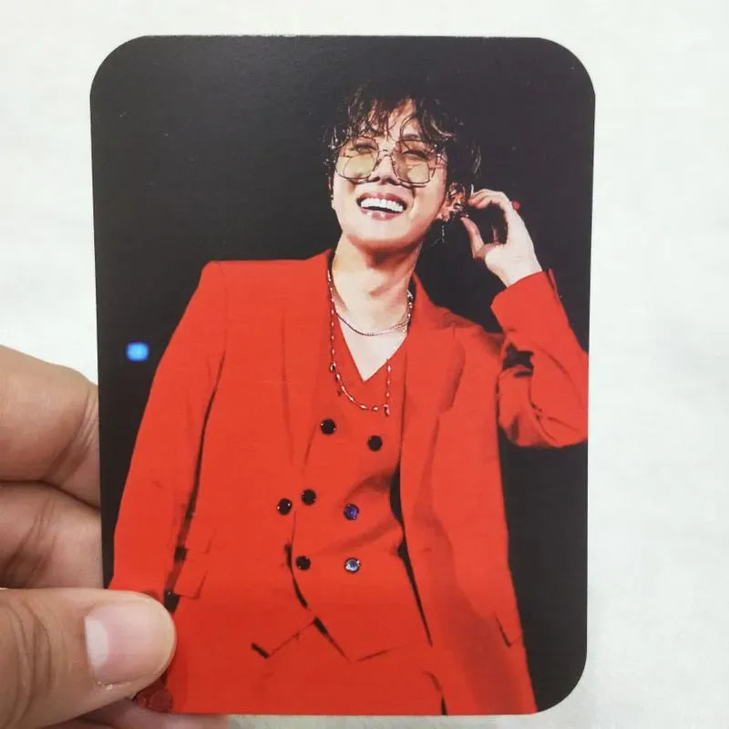BTS photocards - Red hot on stage - Pack of 7