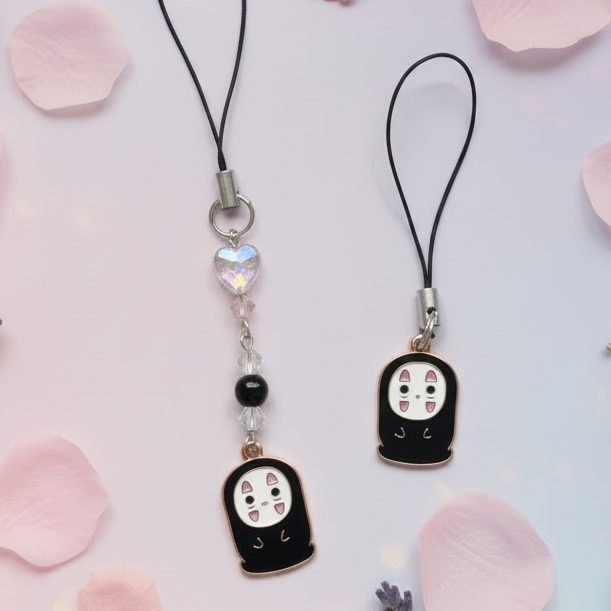 Chibi No Face Studio Ghibli Enamel Charm