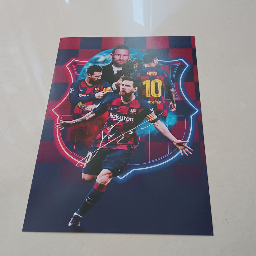 Messi Sytle Messi wall poster | Style 2 – Dipped in Doodles