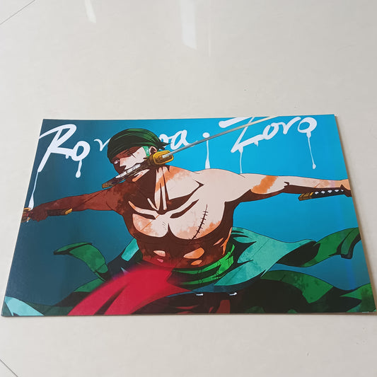 Zoro One Piece wall poster | Style 3