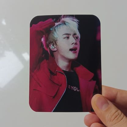 BTS photocards - Red hot on stage - Pack of 7