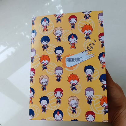 Haikyuu plain A5 notebook