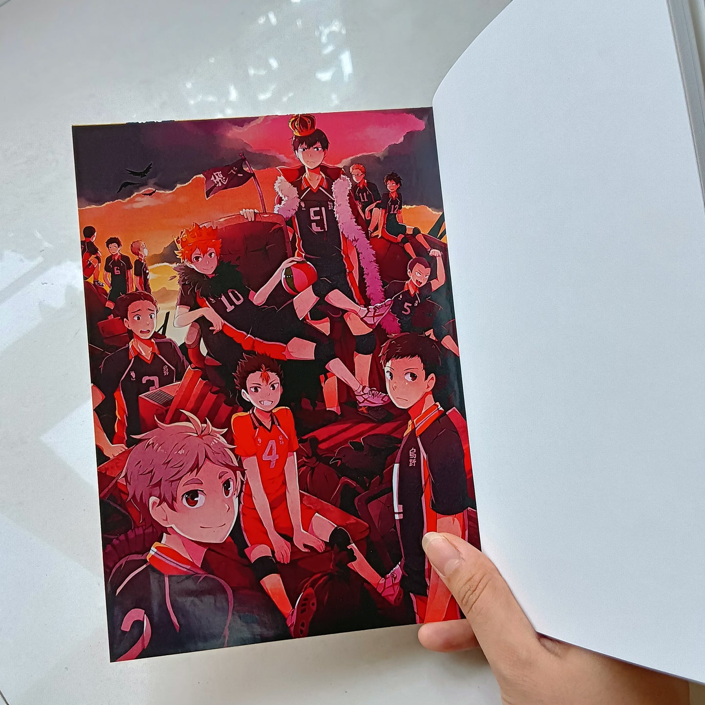 Haikyuu plain A5 notebook