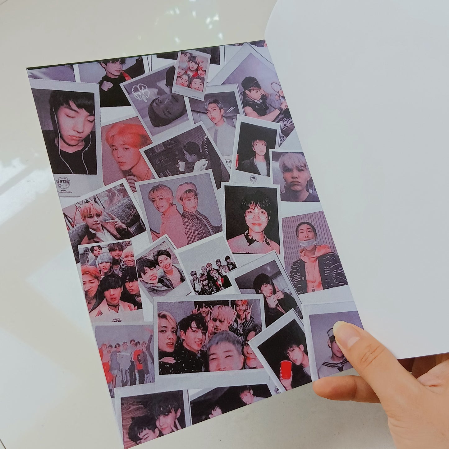 BTS plain A5 notebook