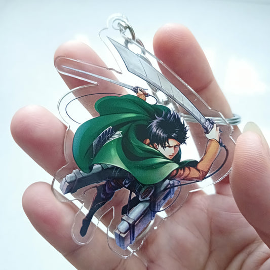 Levi acrylic keychain (double sided)