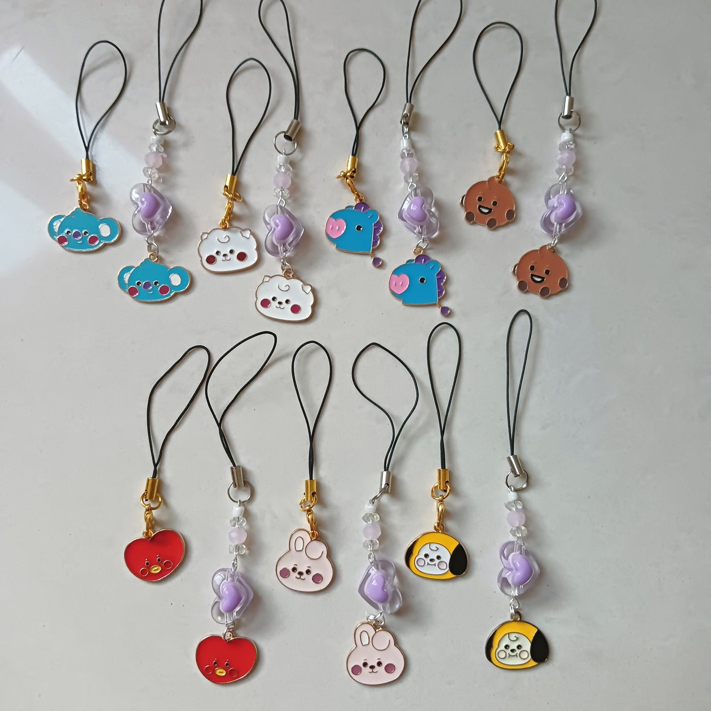 BTS BT21 Enamel Charm