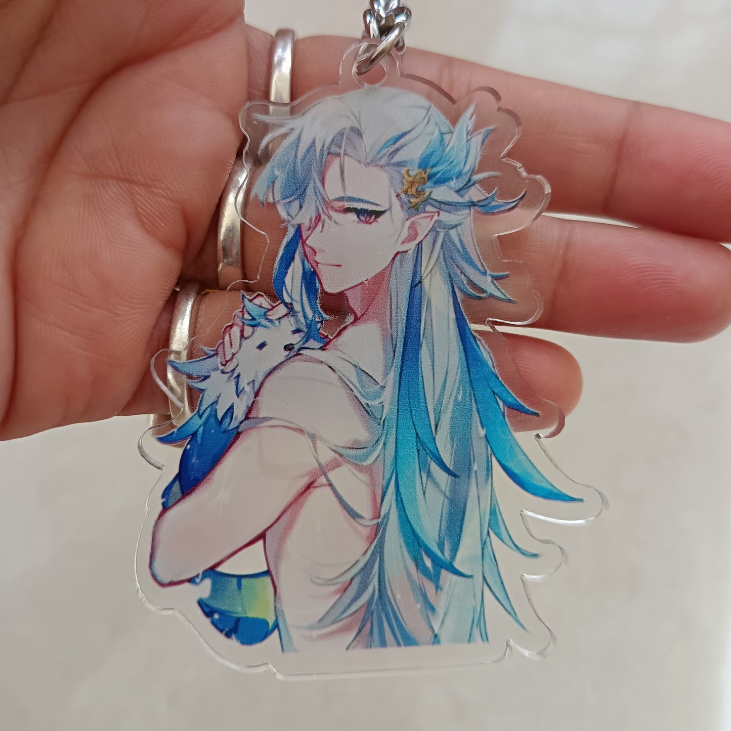 Neuvillette acrylic keychain (double sided)