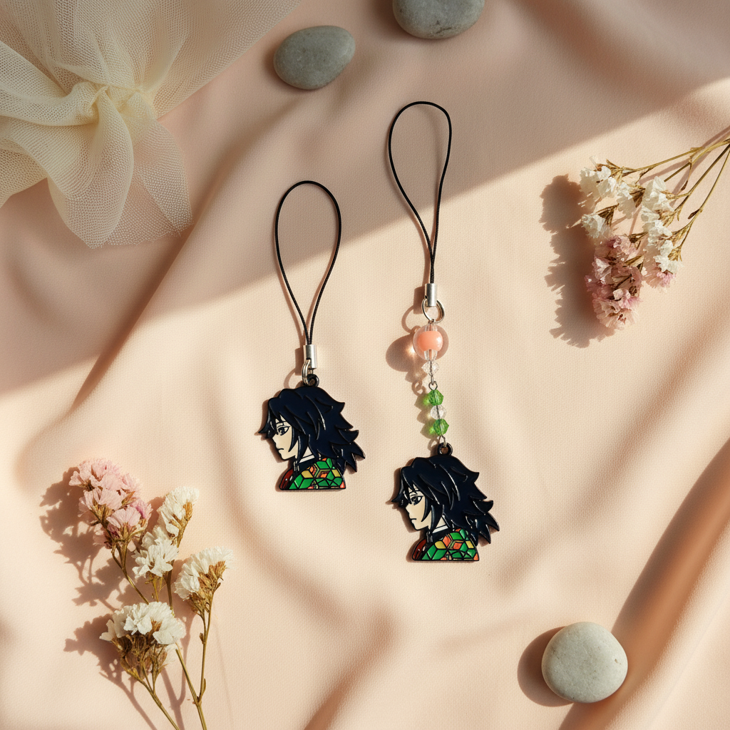 Giyu Demon Slayer Enamel Charm