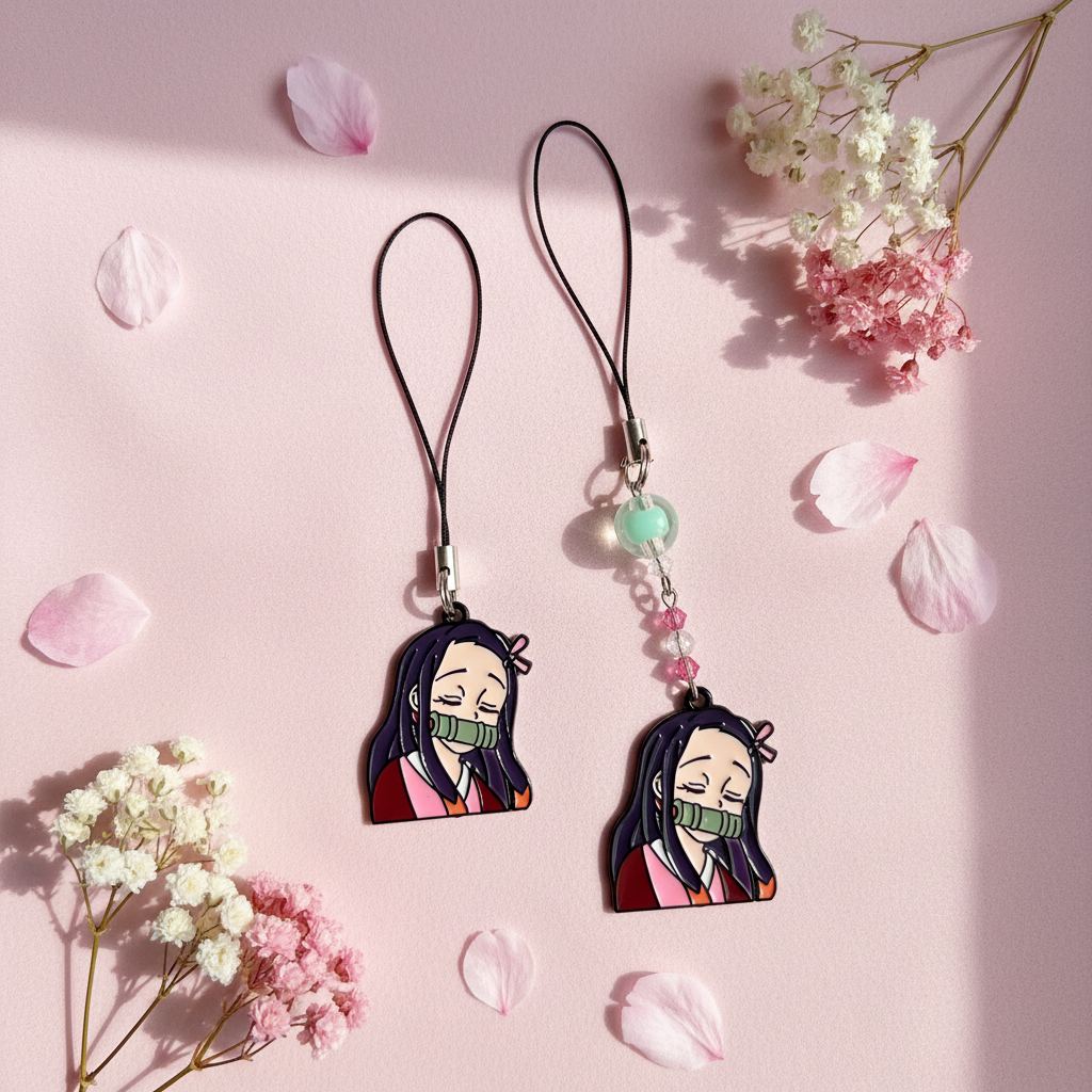 Nezuko Demon Slayer Enamel Charm
